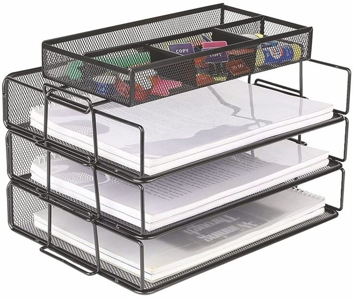 stackable letter trays
